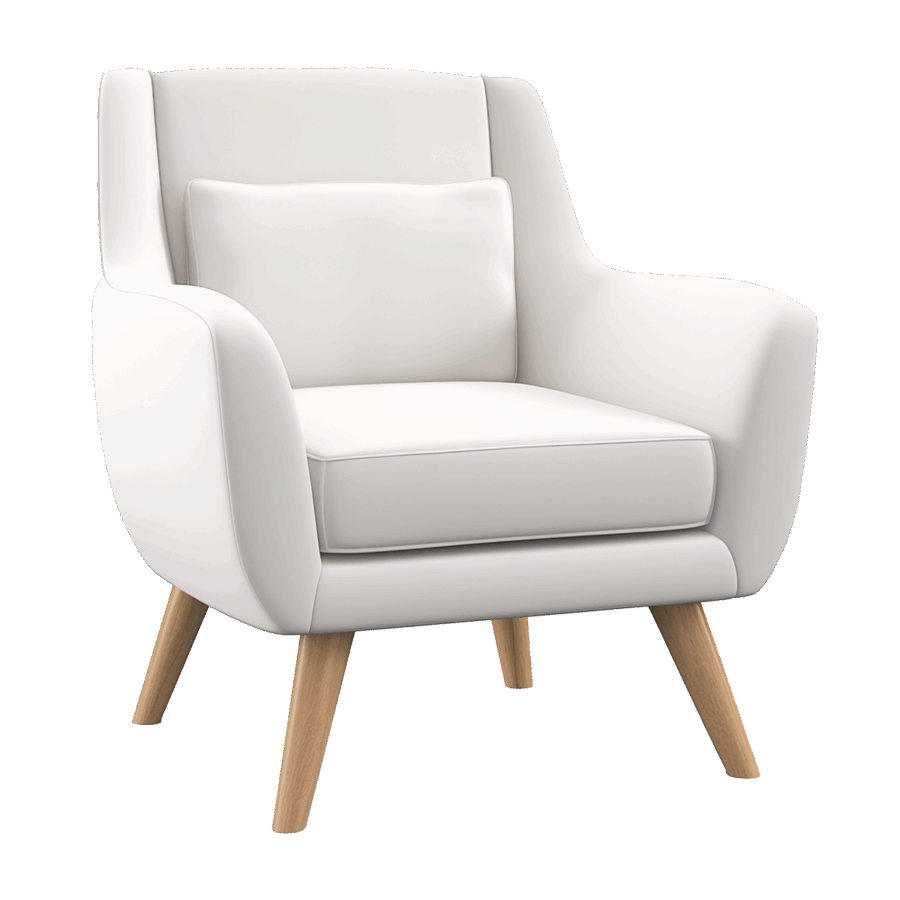 Ergonomic Wicker Papasan Chair - Image 2
